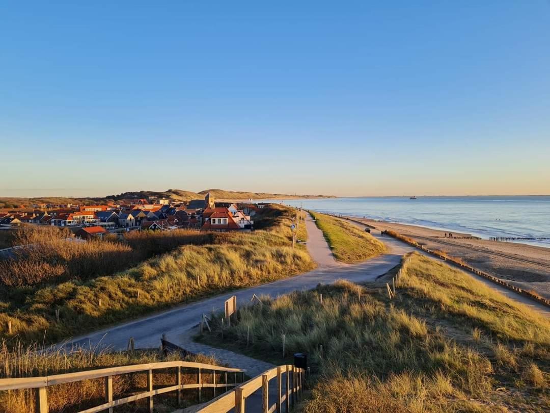 Luxe 4-Persoons Vakantiewoning Aan Zee Zoutelande Zewnętrze zdjęcie